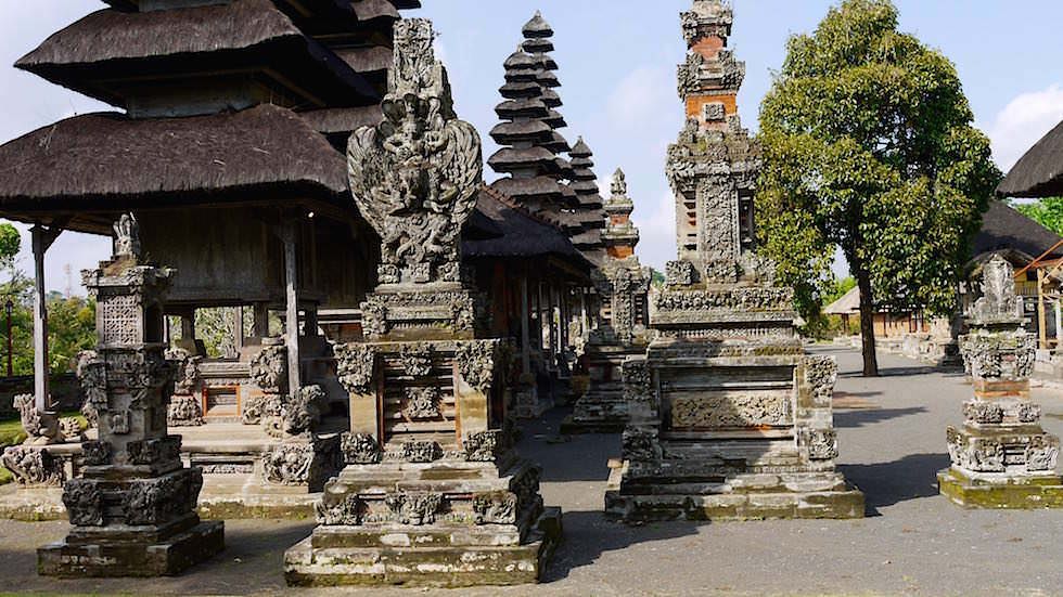 Blick in den Taman Ayun Tempel - Von Ubud nach Lovina - Bali, Indonesien