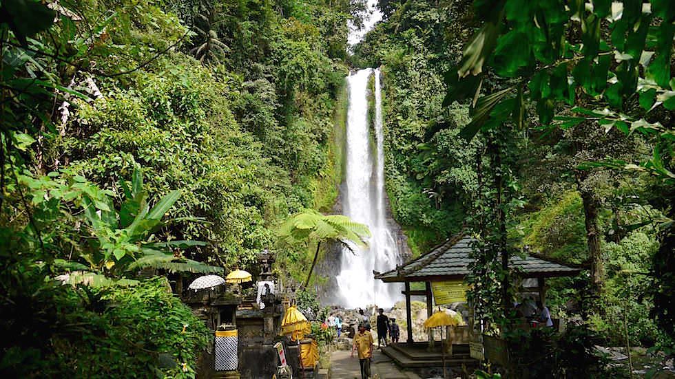 Gitgit Wasserfälle - Von Ubud nach Lovina - Bali, Indonesien