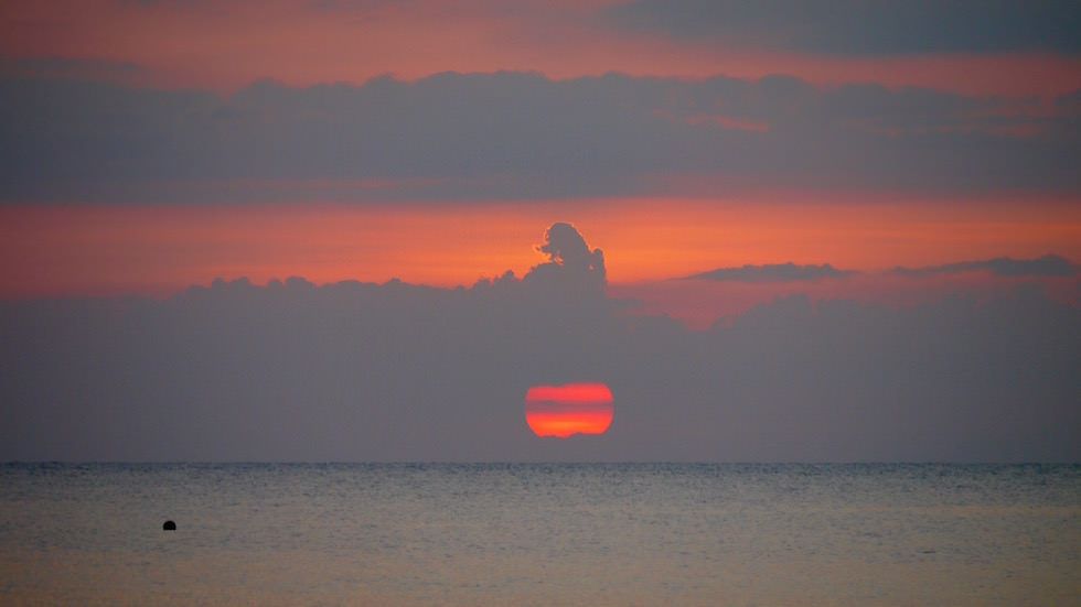 Sonnenuntergang Lovina Beach - Von Ubud nach Lovina - Bali, Indonesien