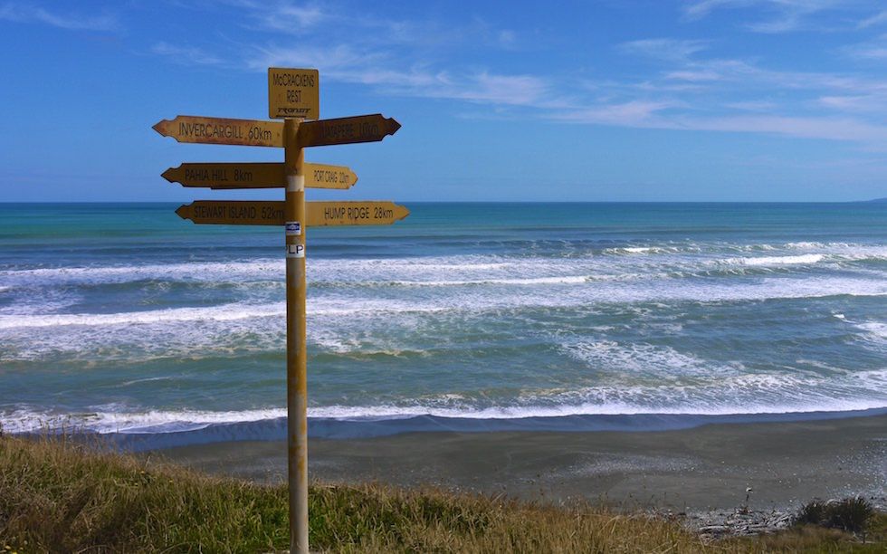 Mc Cracken Rest - Te Waewae Bay - South Island West of Invercargill - NZ