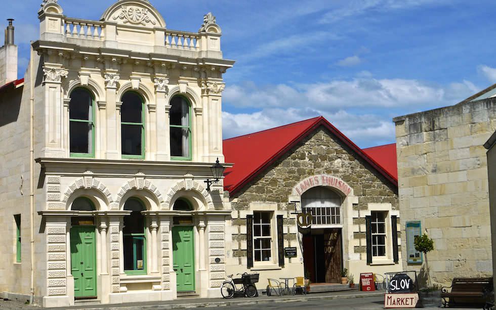 Oamaru - Limestone Buildings Harbour Street
