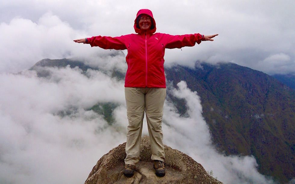 Wayna Picchu auf dem Gipfel - Machu Picchu