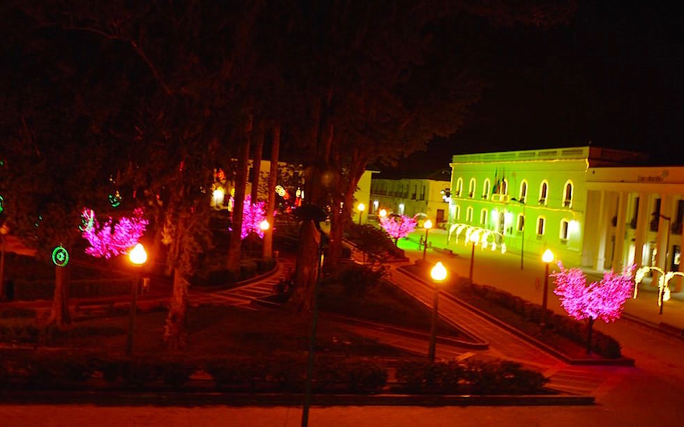 Popayan bei Nacht - Kolumbien - Weisse Stadt