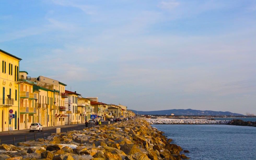 Marina di Pisa Toskana Italia