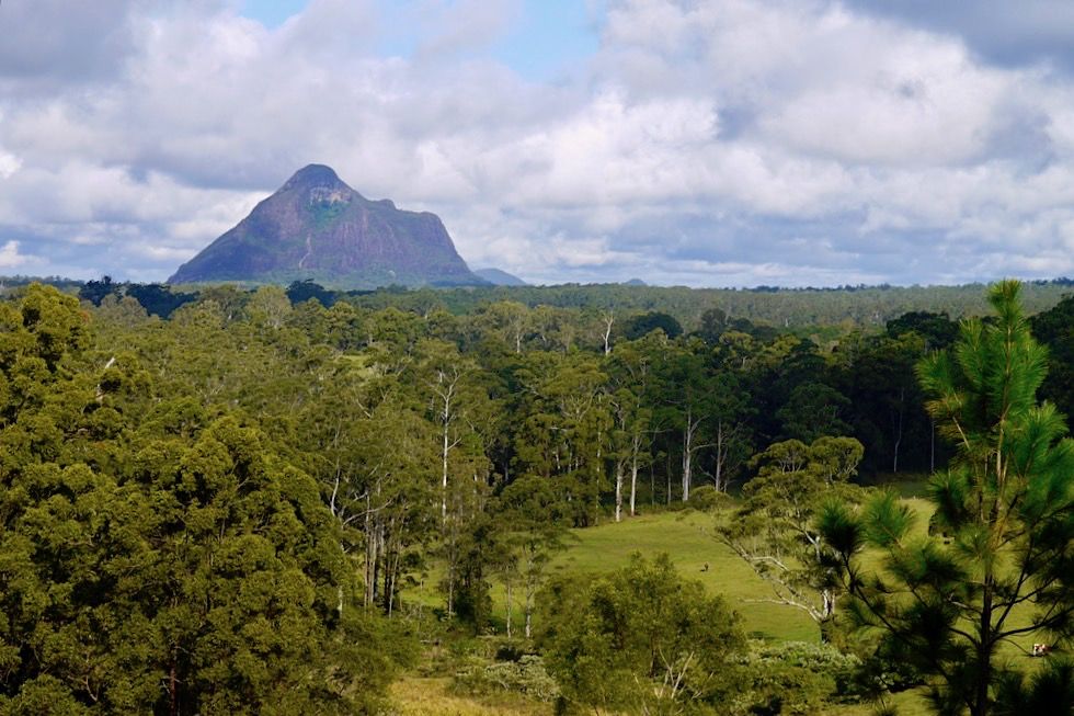 Mt Beewah: Mutter der Berge für die Aboriginals - Glasshouse Mountains - Sunshine Coast - Queensland
