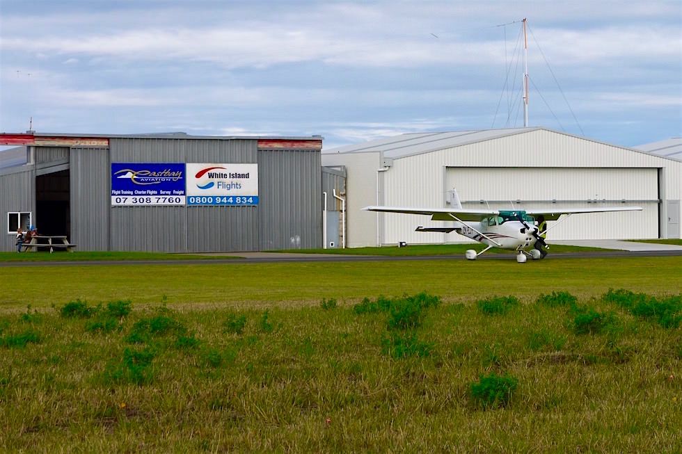 Whakatane Airport - White Island Flights - Neuseeland Nordinsel