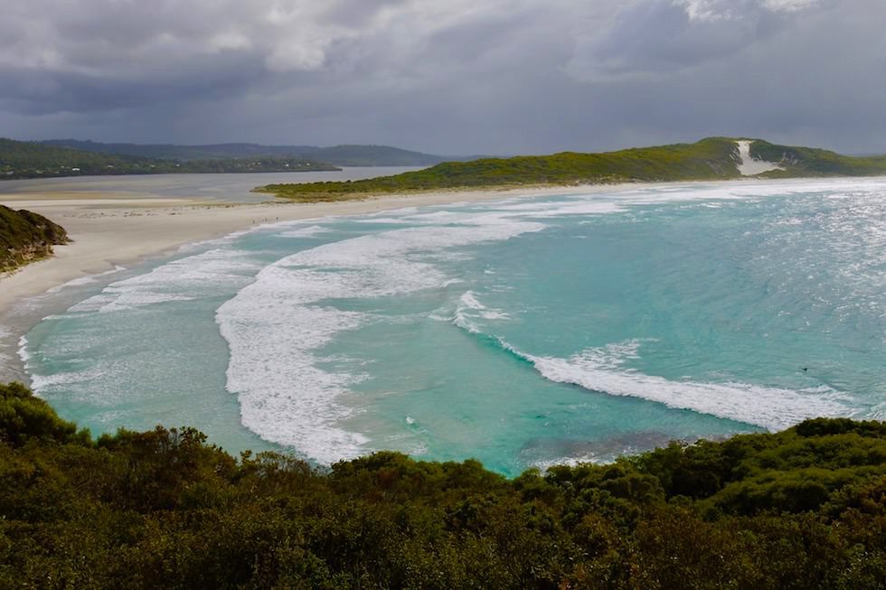 Blick auf Parry Beach - William Bay National Park eines der Rainbow Coast Highlights - Western Australia