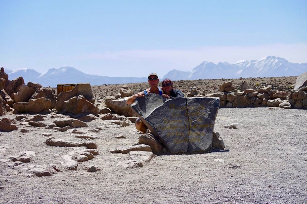 Patapampa Pass - Ausblick vom Pass 4910m - Chivay - Peru