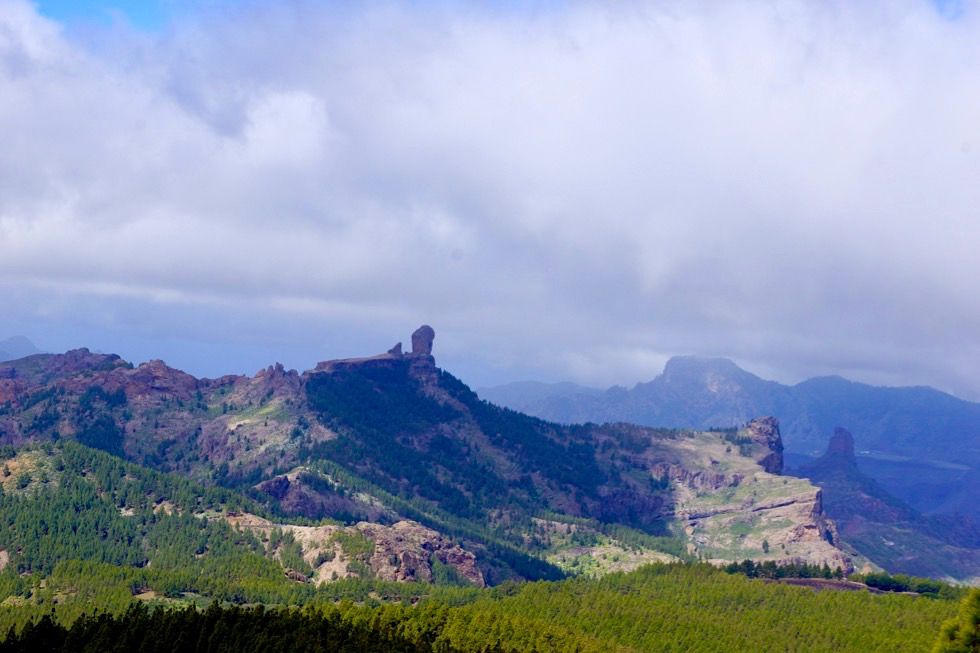 Roque Nublo & Wolken - Gran Canaria