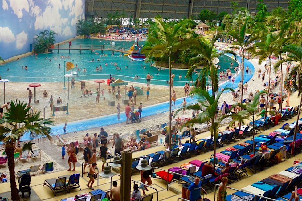 Tropical Islands - Island Ballooing: Südsee aus Vogelperspektive - Brandenburg