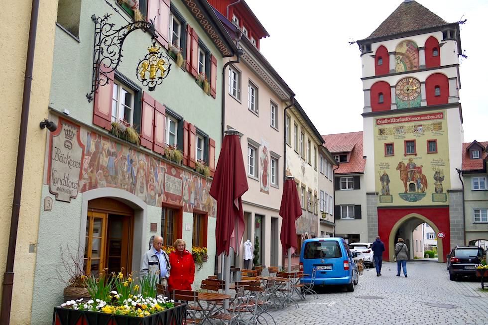 Wangen im Allgäu - Martinstor & Fidelisbäck, älteste Bäckerei Deutschlands - Baden-Württemberg