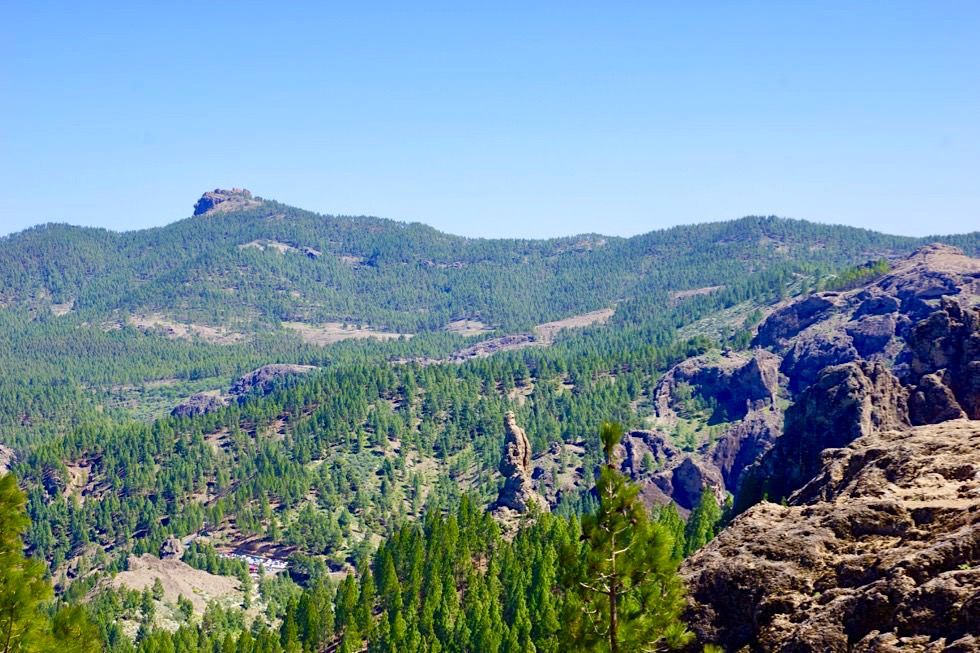 Wolkenfels Wanderung - Blick auf La Goleta & Roque Fraile - Gran Canaria