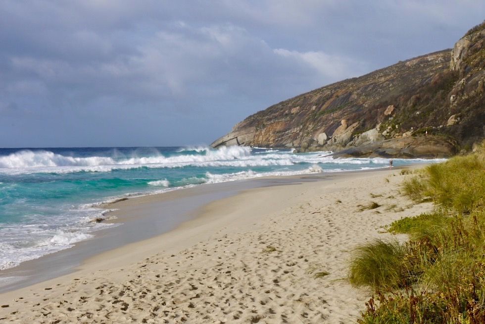 Angler am Salmon Holes - Torndirrup National Park bei Albany - Westen Australia