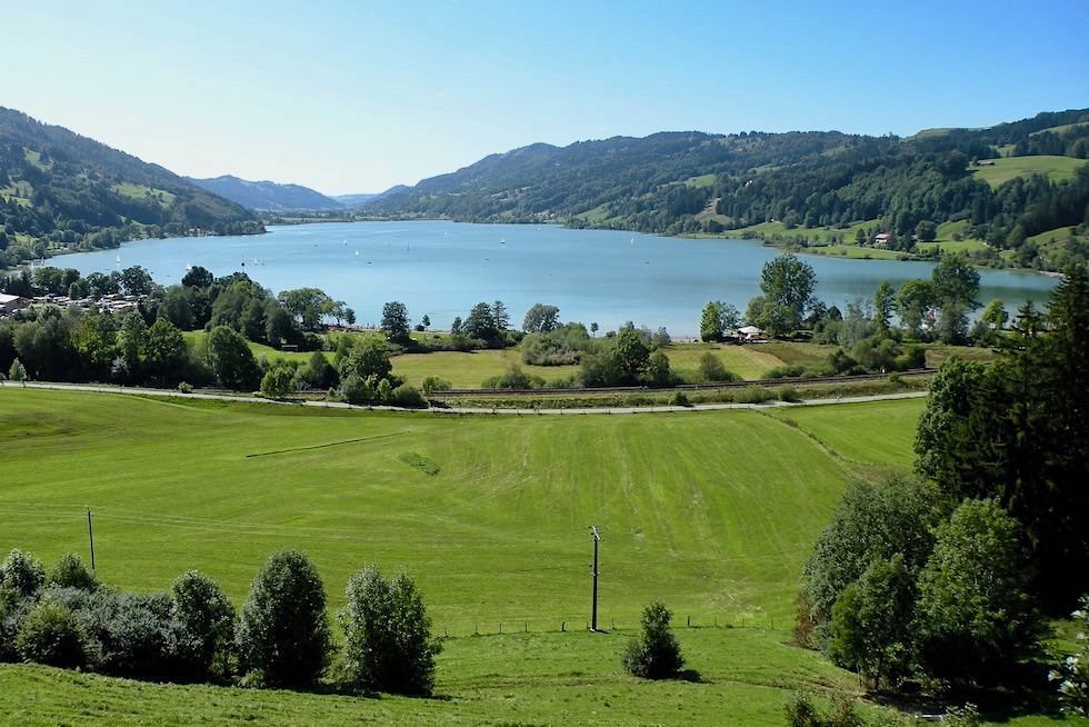 Radrunde Allgäu - Ausblick Großer Alpsee - Immenstadt im Allgäu - Bayern