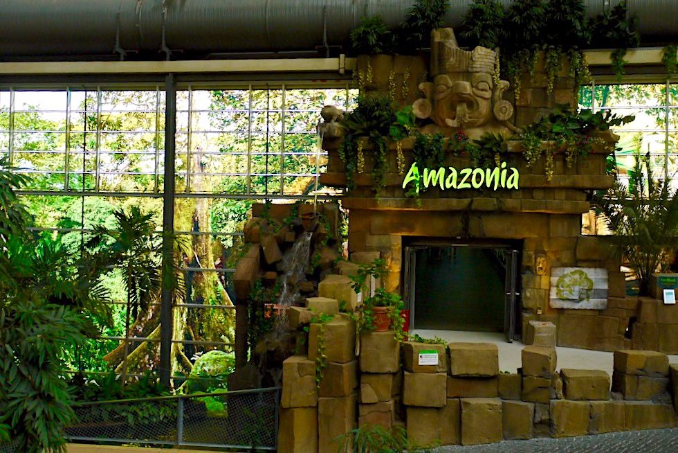Tropical Islands - Hallenausgang zum Amazonia: dem neuen Außenbereich - Brandenburg