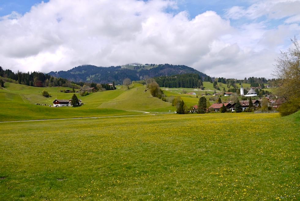 Allgäu Radrunde - Blaichach, Berge & grüne Hügel - Bayern