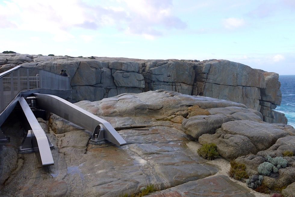 Aussichtplattform mit freitragenden Armen - The Gap - Torndirrup National Park - Western Australia