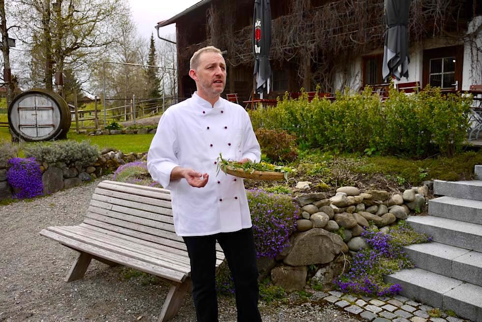 Axel - der Kräuterwirt im Kräutergarten - Landgasthof Rössle - Stiefenhofen - Bayern