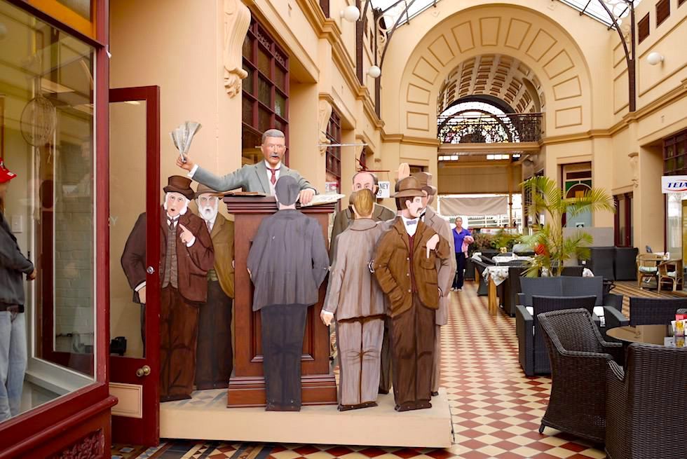 Bezaubernd schönes Charters Towers - Geschichte der Gold-Börse: Exchange Arcade - Outback Queensland