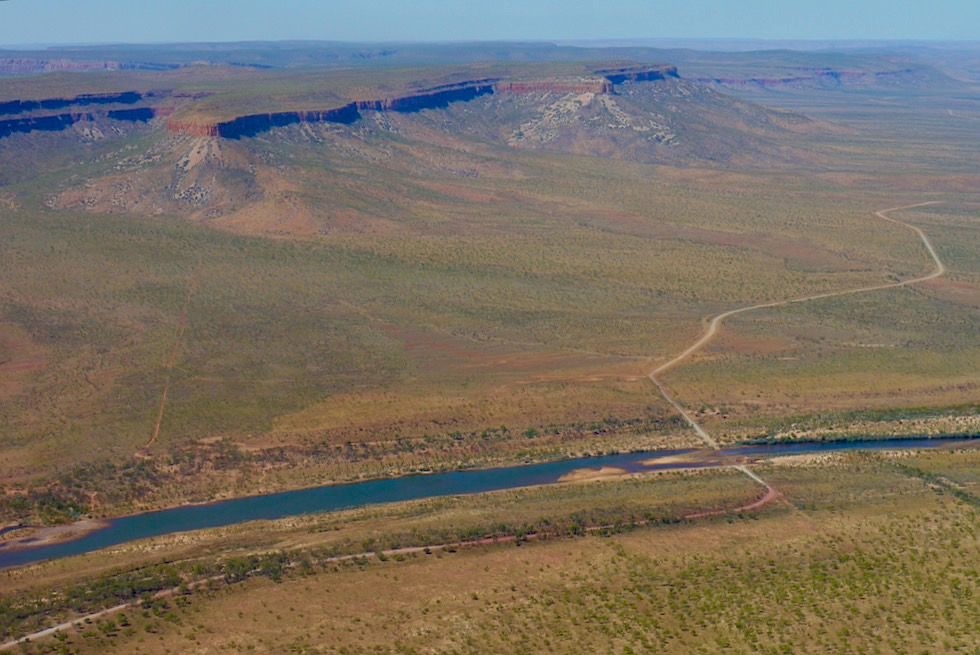 Cockburn Range, Pentecost River & Crossing: Legendäres Foto auf der Gibb River Road - Kimberley Outback - Western Australia