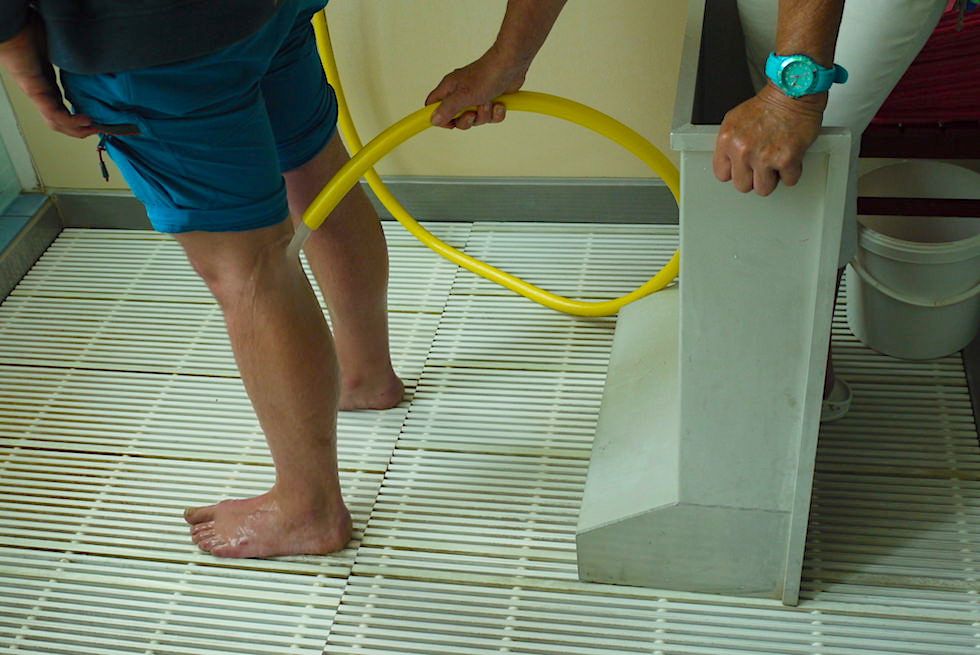 Kneippsche Heilmethoden - Kalte Wassergüsse - Bad Wörishofen - Bayern