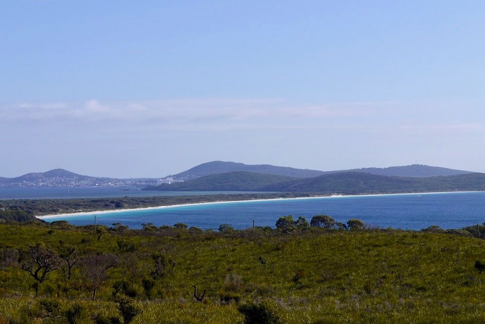 Blick auf Albany & Frenchman Bay vom Lookout - Torndirrup National Park - Western Australia
