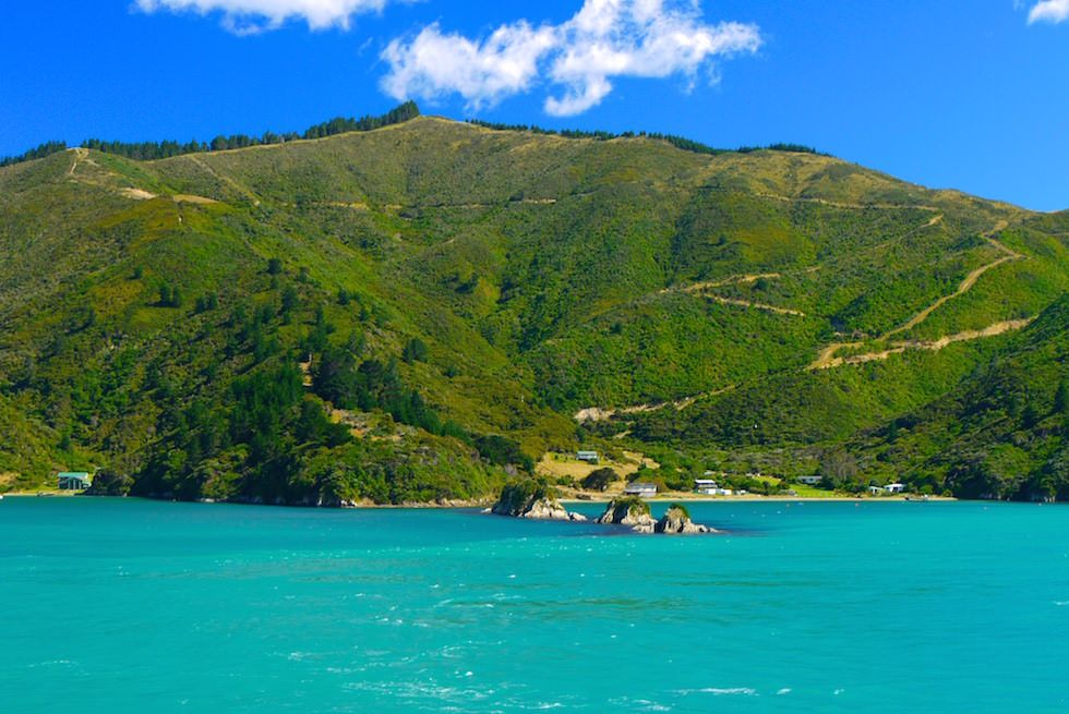 View from Inter-Island Ferry New Zealand 2