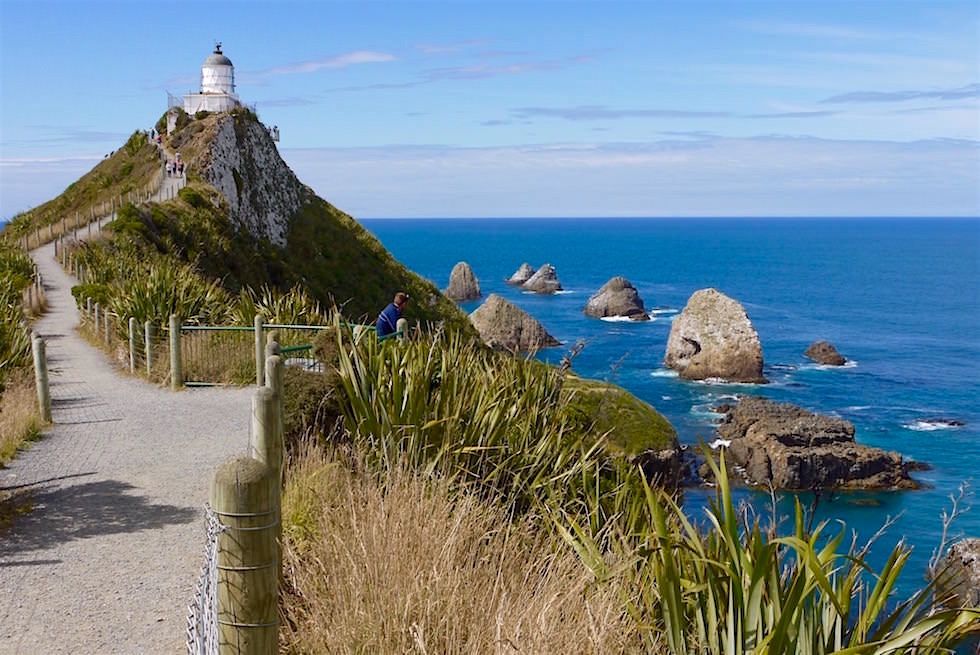 Nugget Point Lighthouse - Neuseeland Südinsel - Southern Scenic Route
