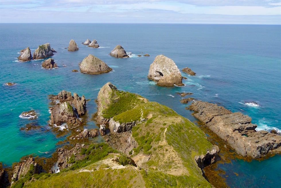 Nugget Point Ausblick - Neuseeland Südinsel - Southern Scenic Route