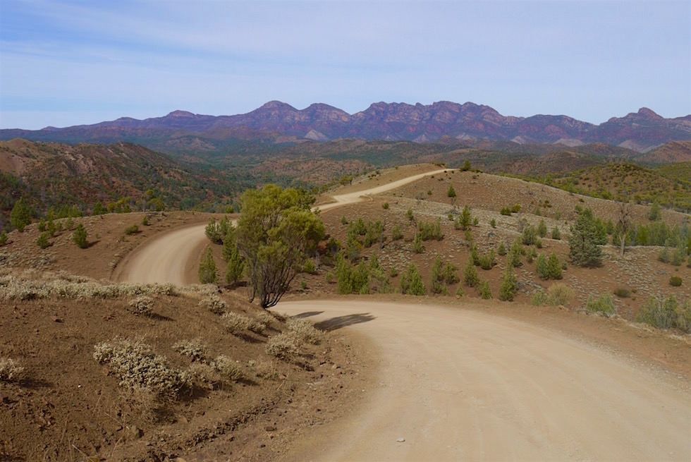 auf dem Weg zur Bunyeroo Gorge - Ikara-Flinders Ranges - South Australia