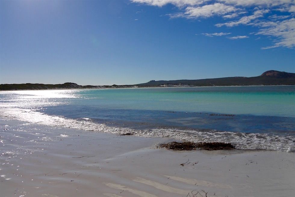Strandspaziergang - Lucky Bay - Cape Le Grand - Western Australia 