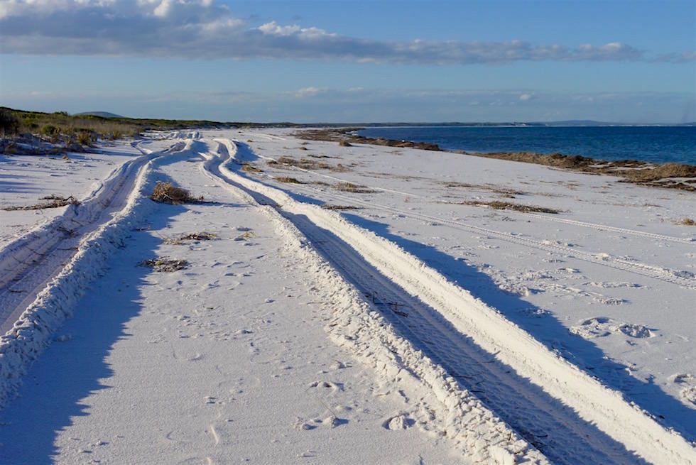 Schneeweißer Strand an der Rossiter Bay - Cape Le Grand - Western Australia