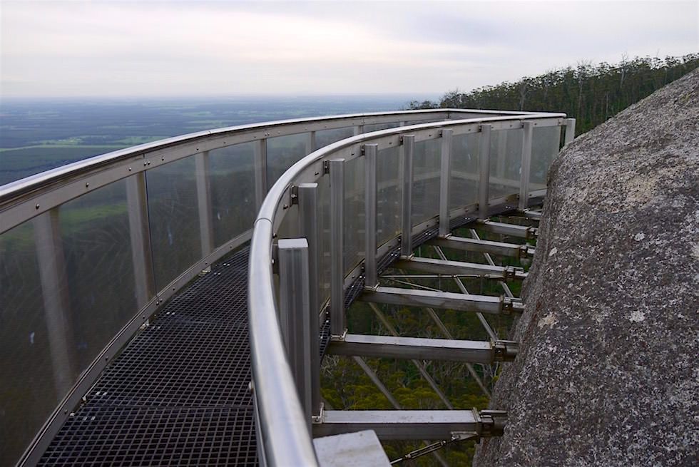 Spektakulärer Granite Skywalk - Castle Rock - Porongurup National Park - Western Australia