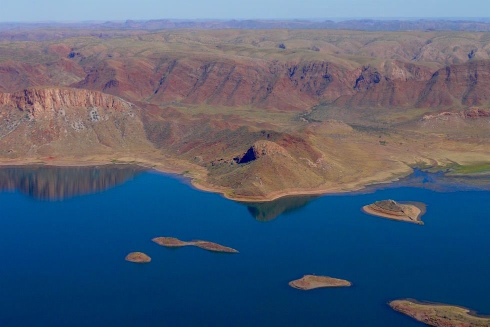 Lake Argyle Küste - Kingfisher Tours zu Bungle Bungle Ranges - Western Australia