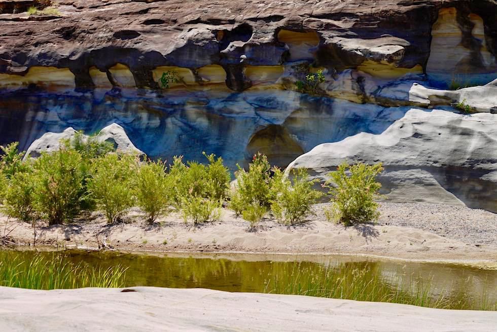 Porcupine Gorge National Park - bizarre erodierte Sandsteinklippen & Wasserlauf - Outback Queensland
