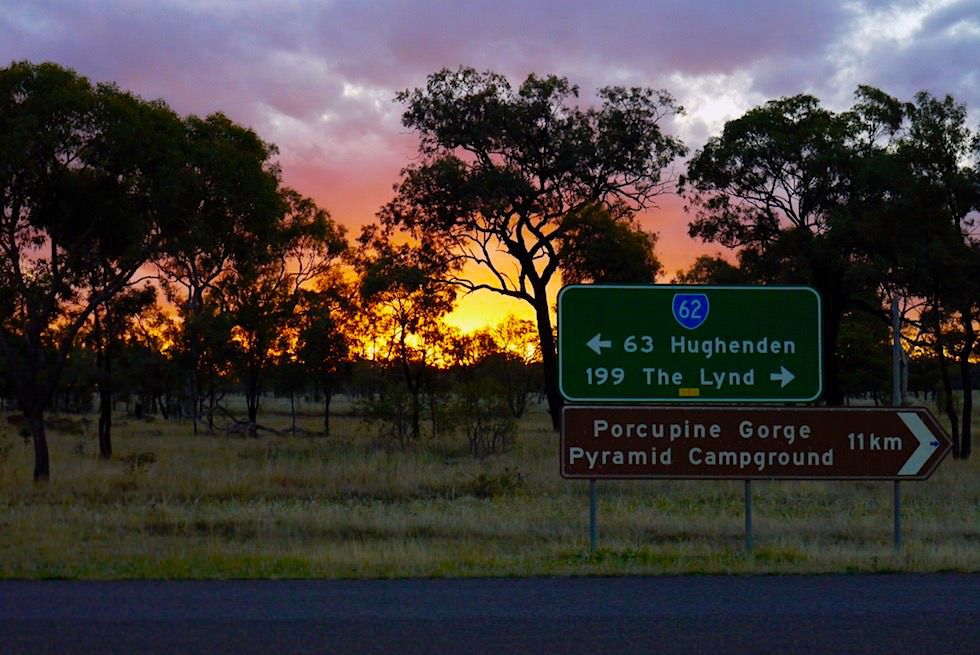 Porcupine Gorge Lookout & National Park - Sonnenuntergang - Outback Queensland
