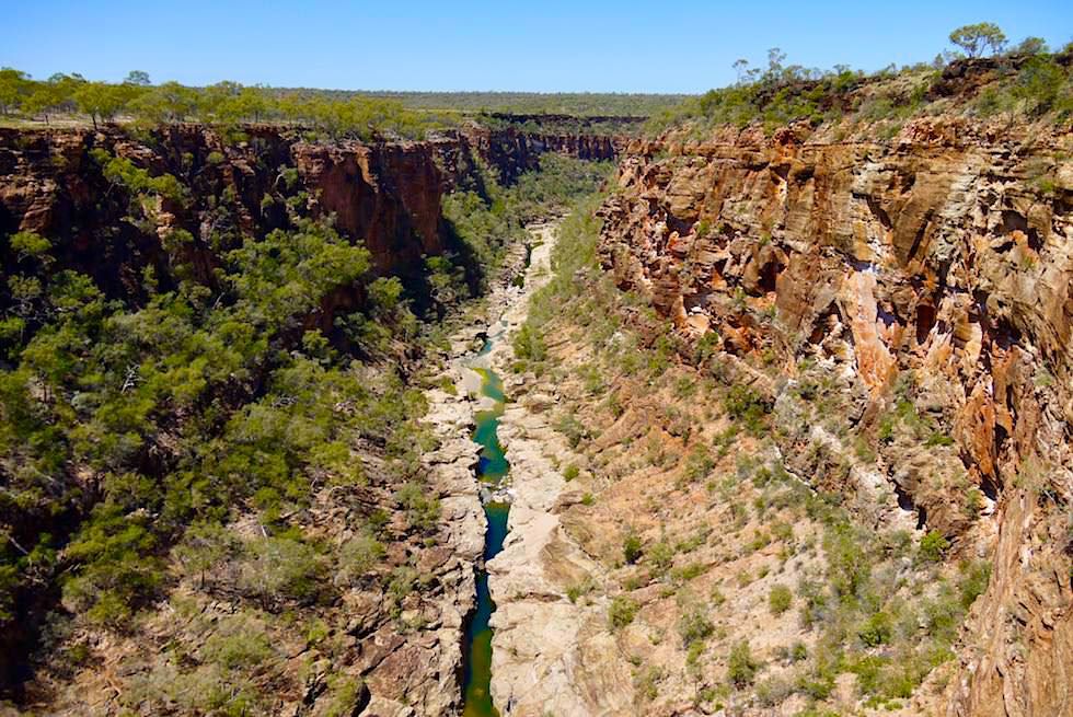 Porcupine Gorge National Park - Blick in die Schlucht vom Lookout - Queensland