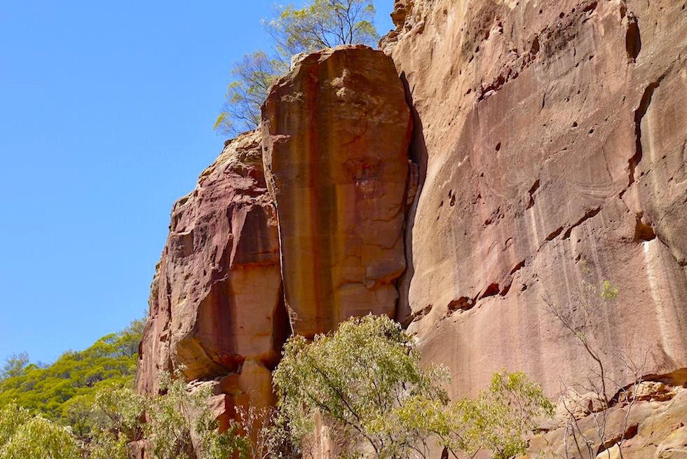 Pyramide aus Buntsandstein - Porcupine Gorge - Outback Queensland