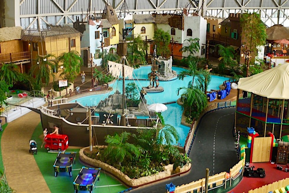 Tropino - Kinderwelt von Tropical Islands aus der Vogelperspektive - Brandenburg