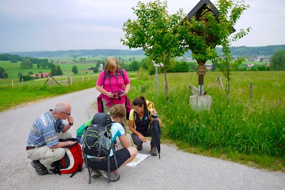 Wandertrilogie Allgäu - Wiesengänger Route Etappe 02 - Wegkreuzung - Bayern