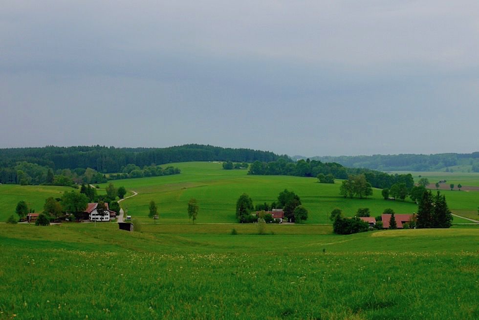 Wiesengaenger Etappe 02 - Nahe Kloster Irsee - Wandertrilogie Allgäu - Bayern