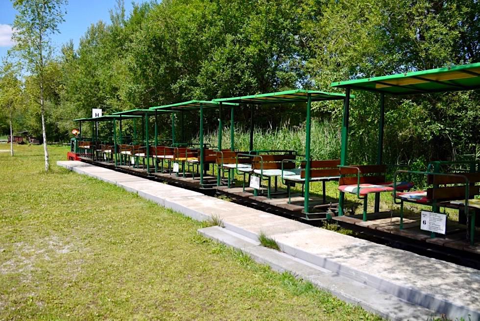 Wurzarcher Ried - Torfbahn beim Torf-Museum - Hochmoor - Baden-Württemberg