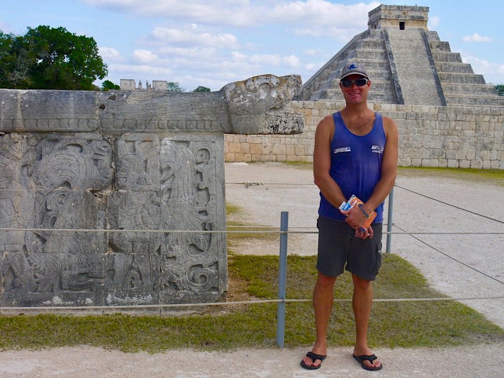 Chichen Itza - heute ein riesiges Freilicht Museum - Yucatan - Mexiko