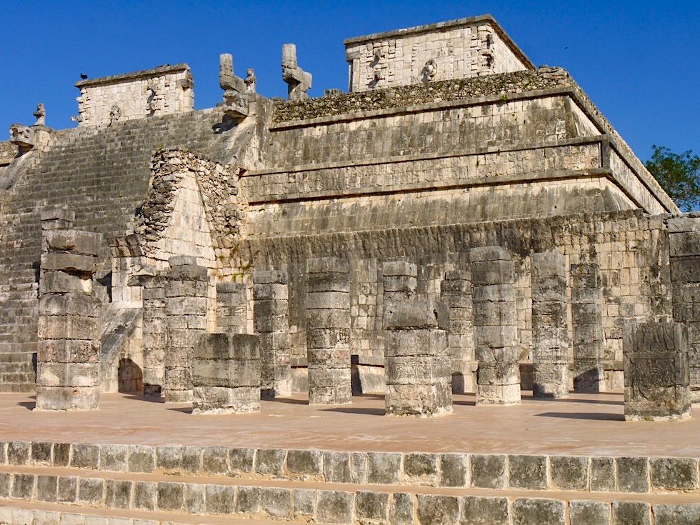 Chichen Itza - Kriegertempel & Säulenhalle - Yucatan - Mexiko