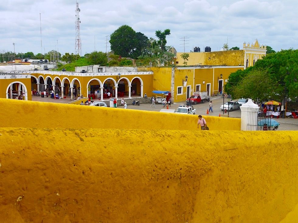 Izamal: die "Gelbe Stadt" - Blick auf die Altstadt - Yucatan - Mexiko