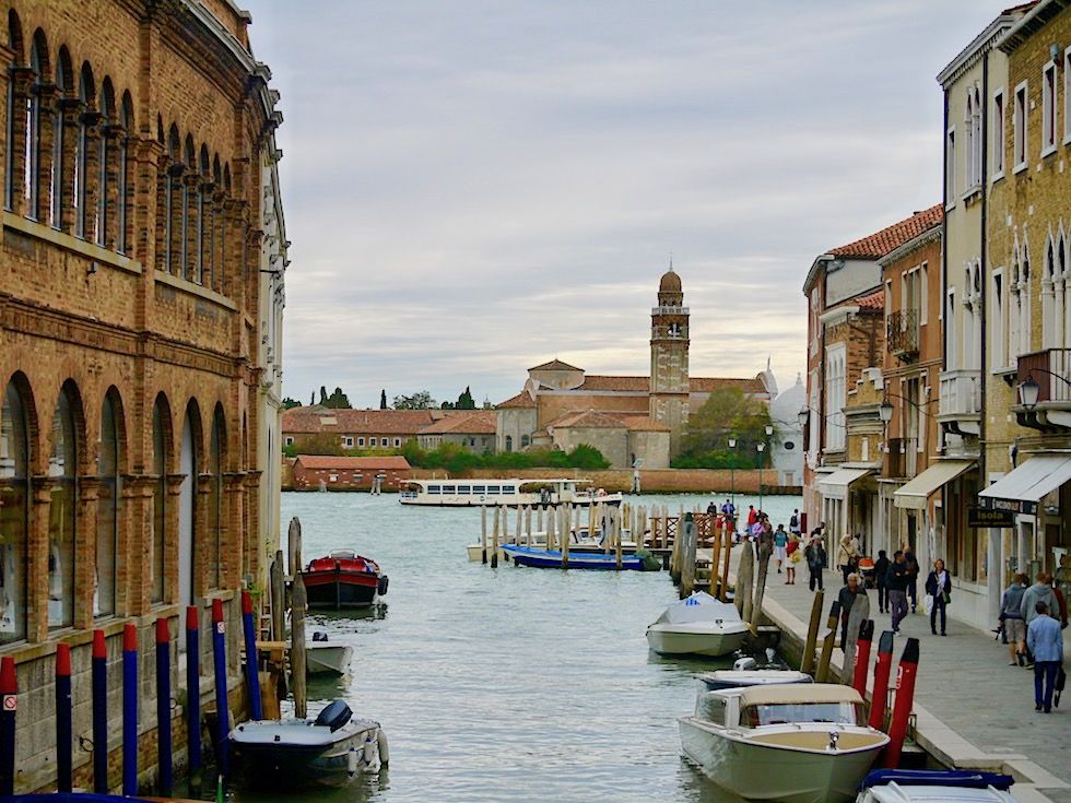 Murano - Stadt-Bummel auf der Insel der Glasbläser - Lagune von Venedig - Italien