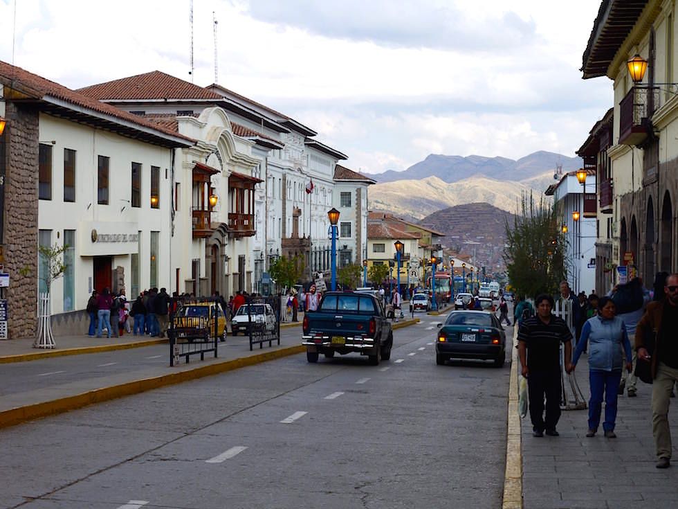Richtung Süden - Avenue el Sol - Cusco Peru