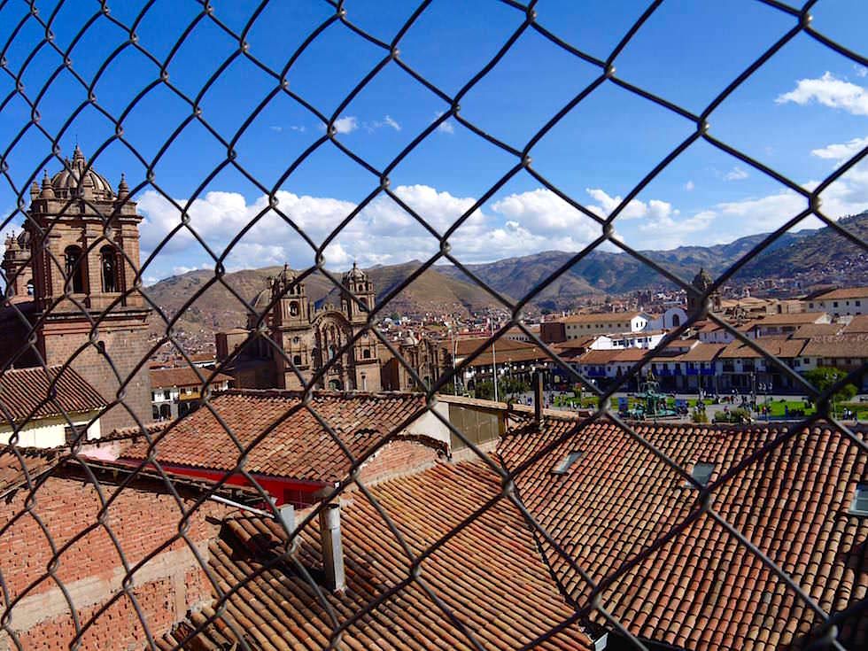 Blick über Dächer von Cusco - Peru