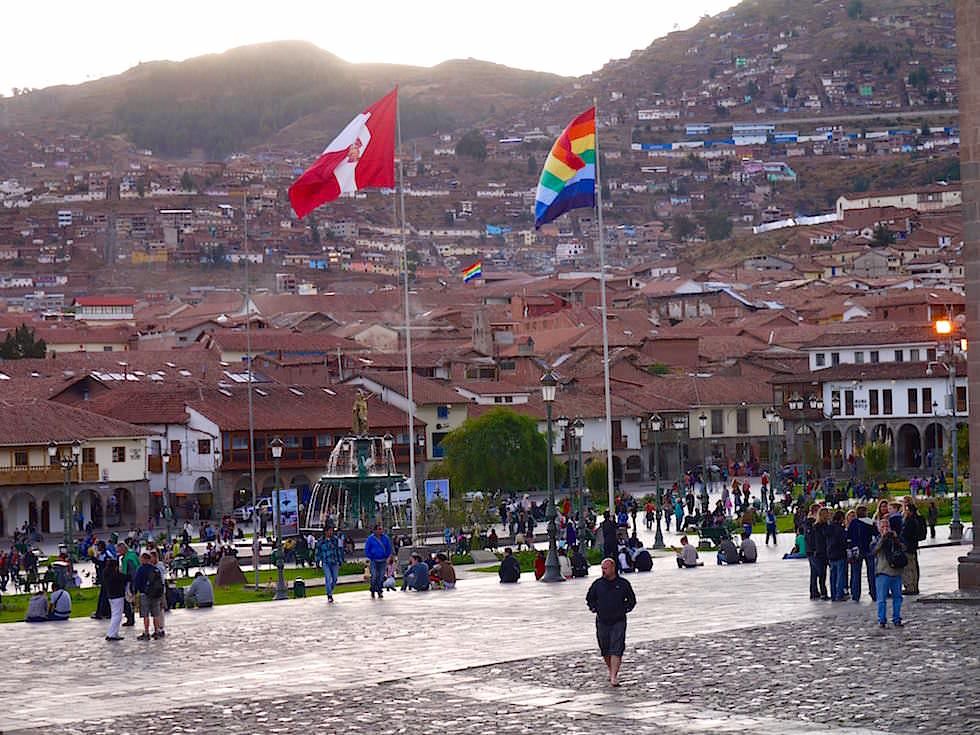Plaza de Armas im historischen Cusco Peru