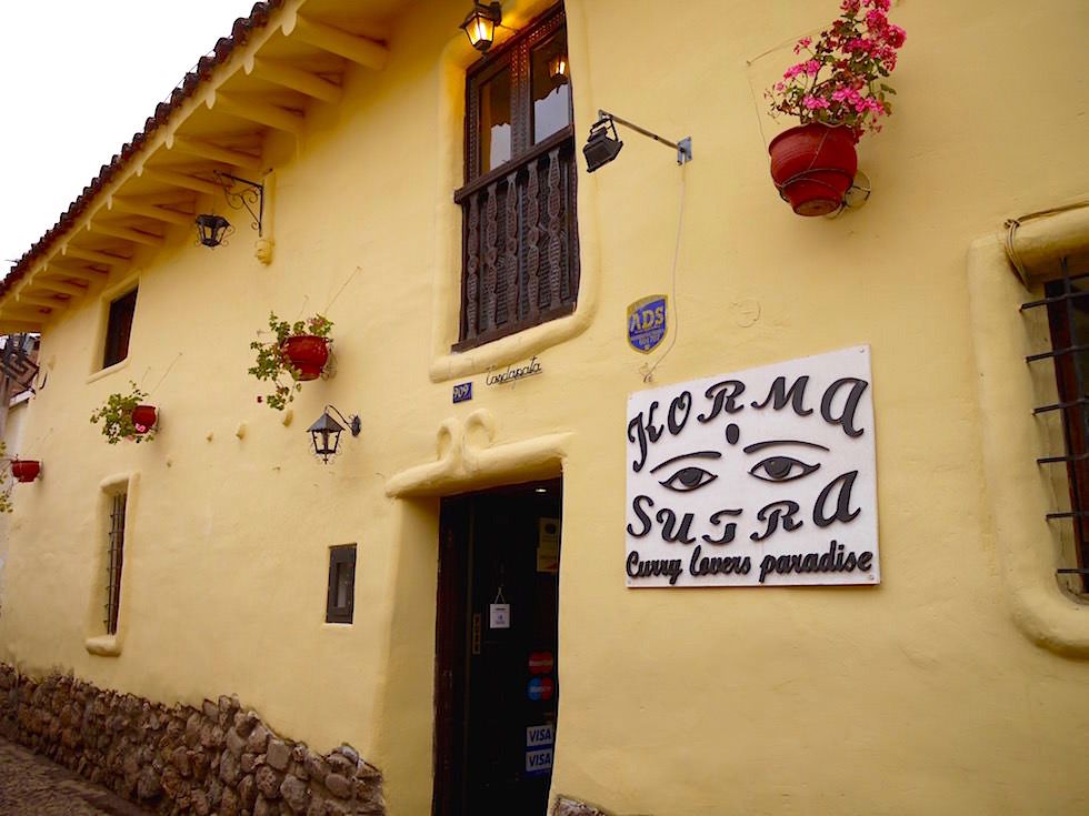 Korma Sutra Curry Lovers - Barrio de San Blas - Cusco - Peru